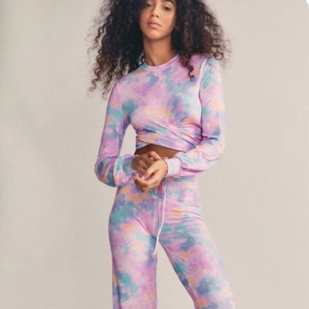 LoveShackFancy x Beach Riot Tye Dye Shirt